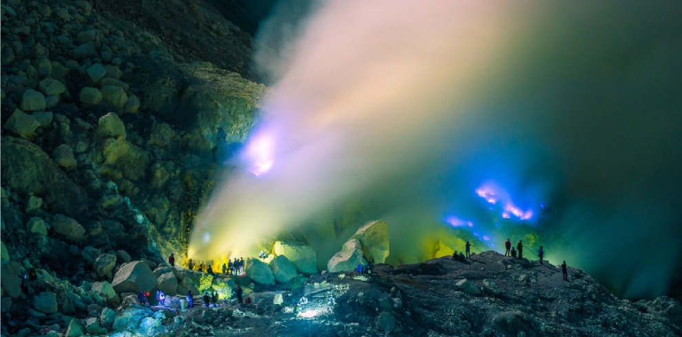 blue fire ijen